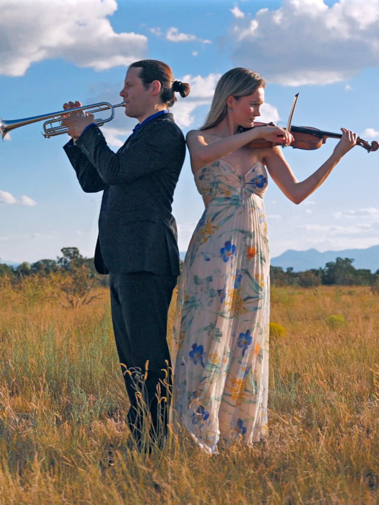 Still from music video shot near Santa Fe